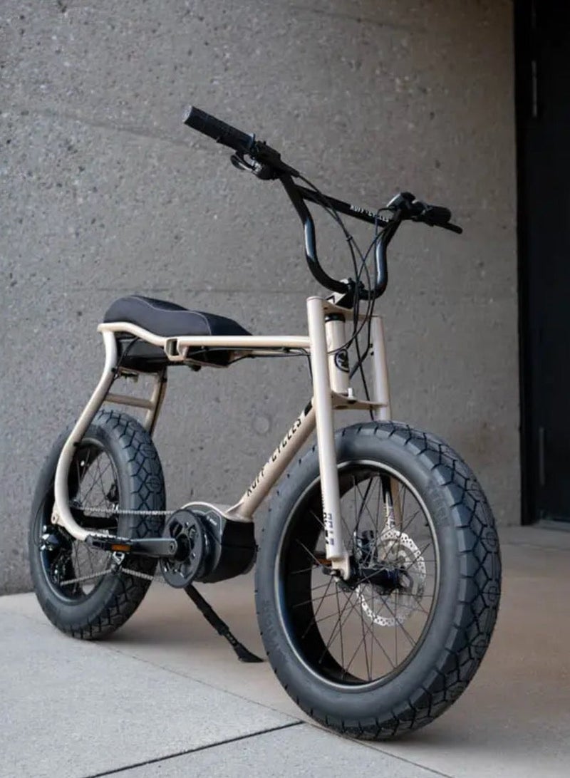 Ruff Cycles Lil'Buddy Men's E-Bike, Bosch Active Line Motor, Fano Grey, Cruiser Style, Fat Tyres - Image 5